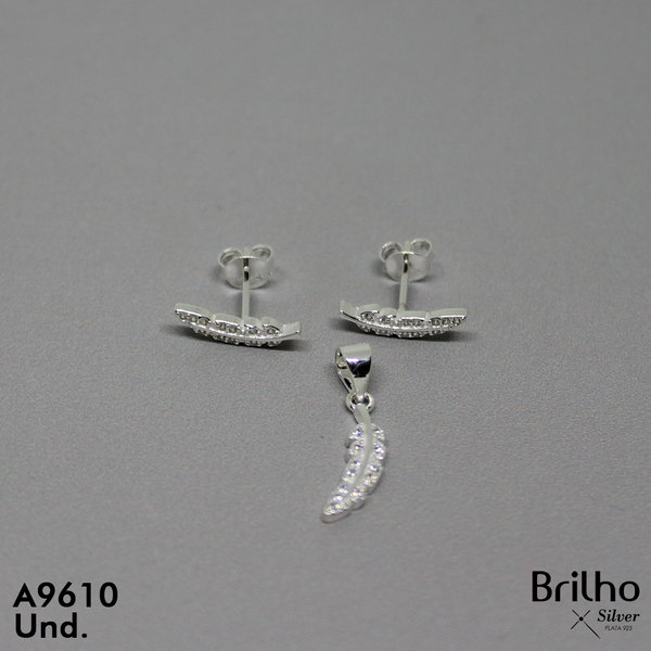 T1N133 JUEGO HOJA MICROCIRCONES