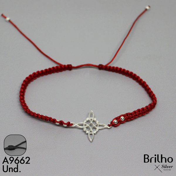 T28N576 PULSERA NUDO DE BRUJA , MINI BALINES