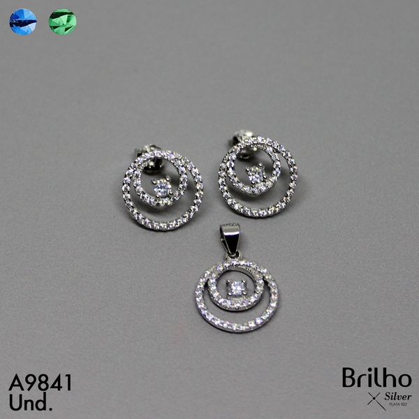 T1N035 JUEGO CêRCULOS RODIO