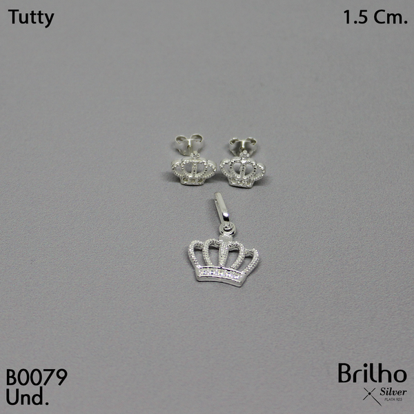 T1N062 JUEGO CORONA MICROCIRCON