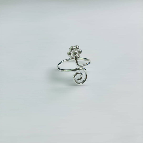CAN0004 ANILLO FALANGE FLOR