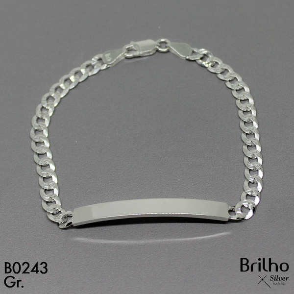 CPU1068B PULSERA PLACA 20CM