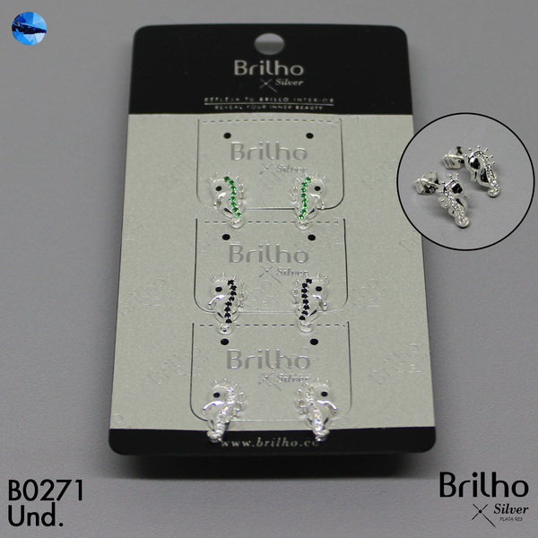 T3N255 TOPO CABALLO DE MAR MICROCIRCON