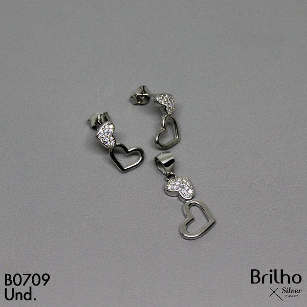 T1N009  JUEGO CORAZON RODIO