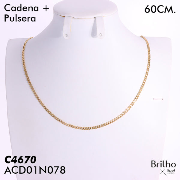 ACD01N078 CADENA SET: CAD 60CM + PULSE