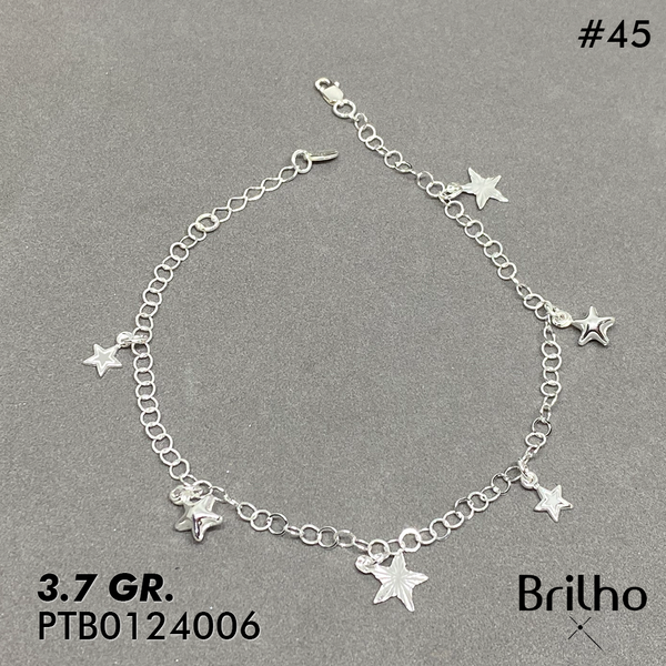 T7N045 TOBILLERA ESTRELLAS