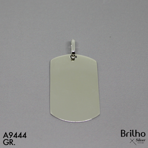 CDJ0924A DIJE  PLACA DIAMANTADO