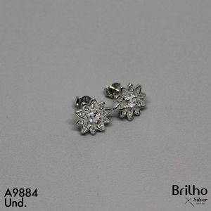 T10N020 TOPO FLOR MICROCIRCONES RODIO